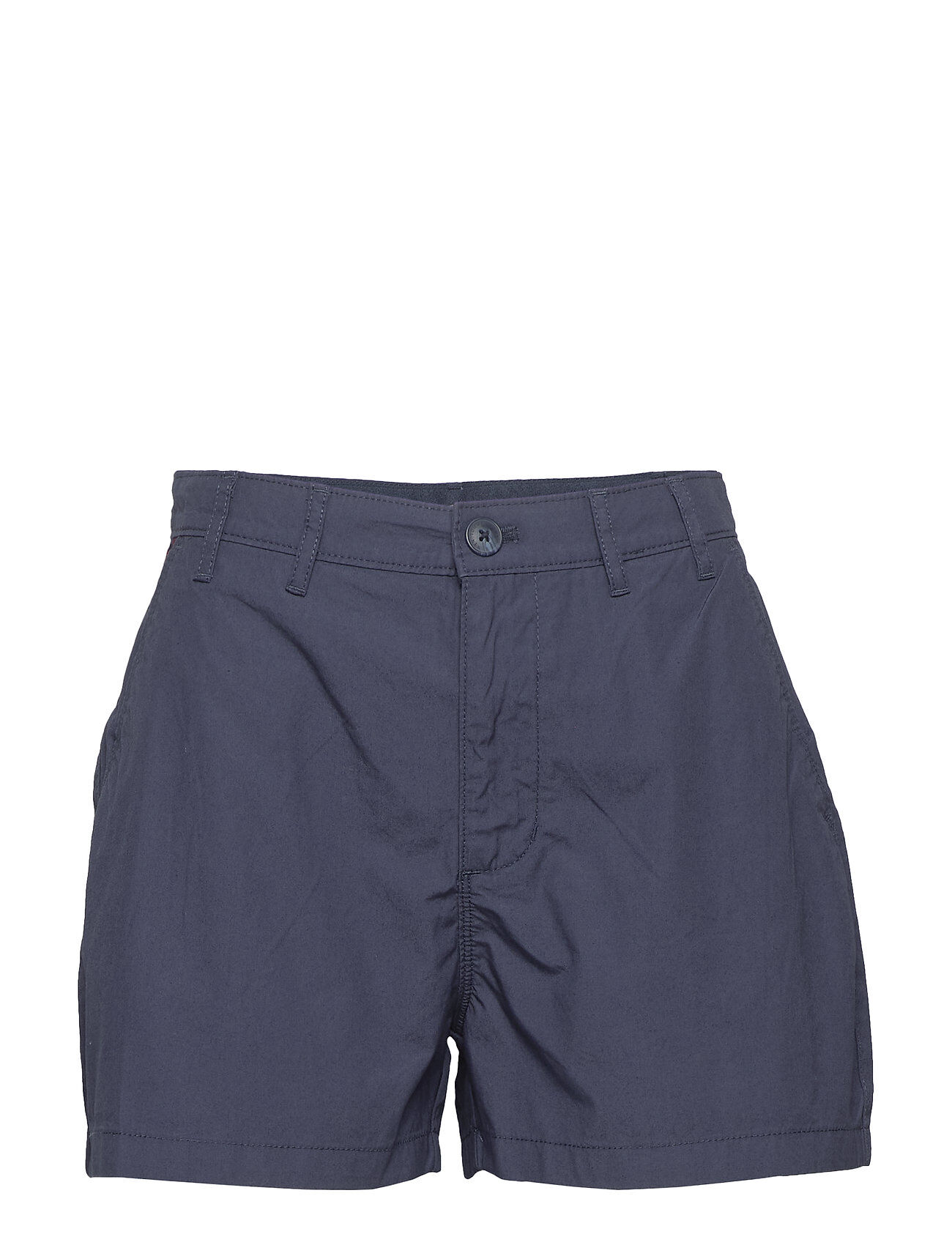 Tommy Jeans Tjw Essential Chino Shorts Chino Shorts Blå Tommy Jeans