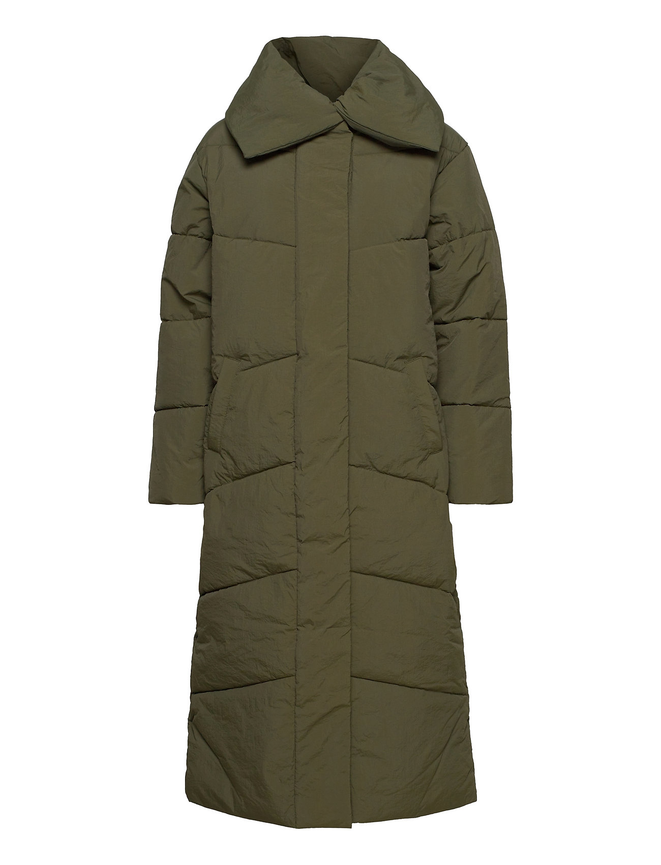 Vila Vilouisa Padded Coat/Pb Fôret Kåpe Grønn Vila