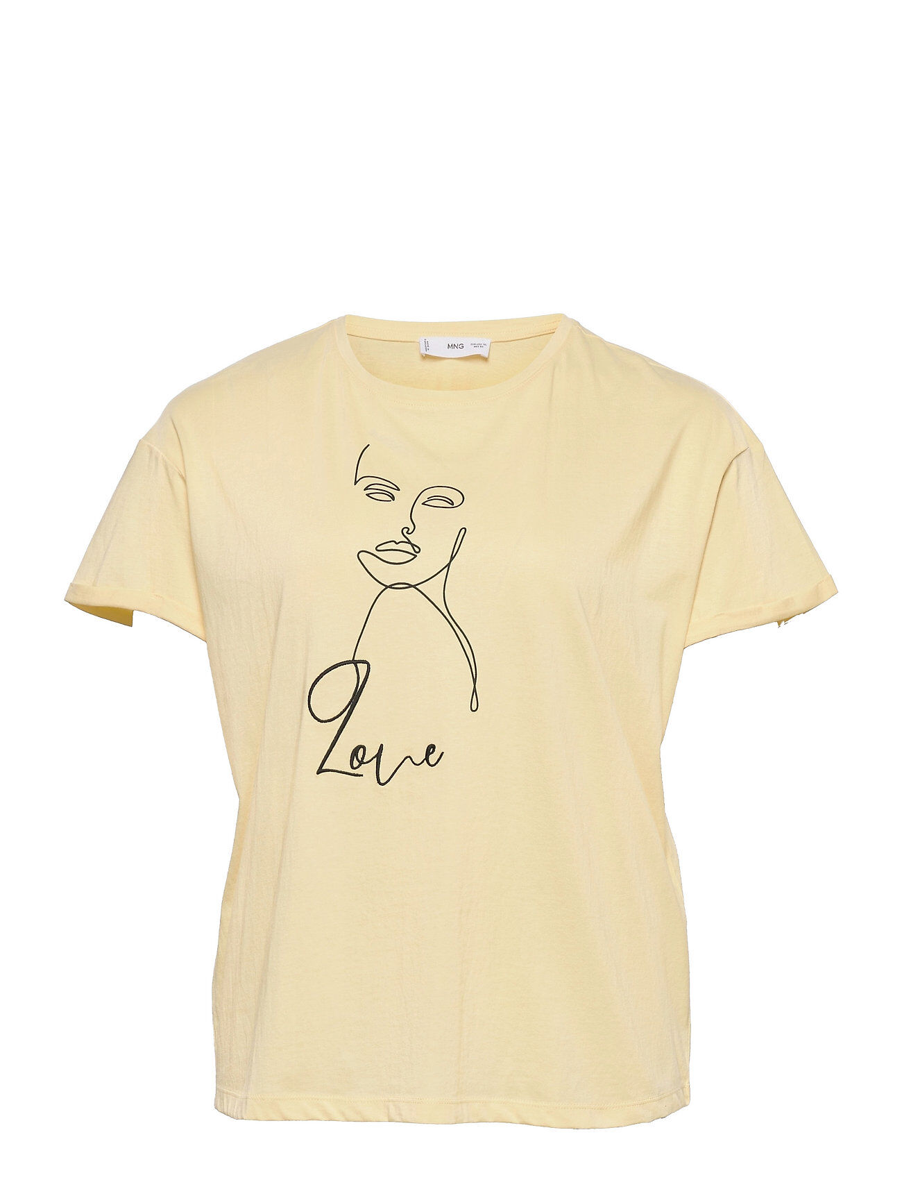 Violeta by Mango Bisous T-shirts & Tops Short-sleeved Gul Violeta By Mango