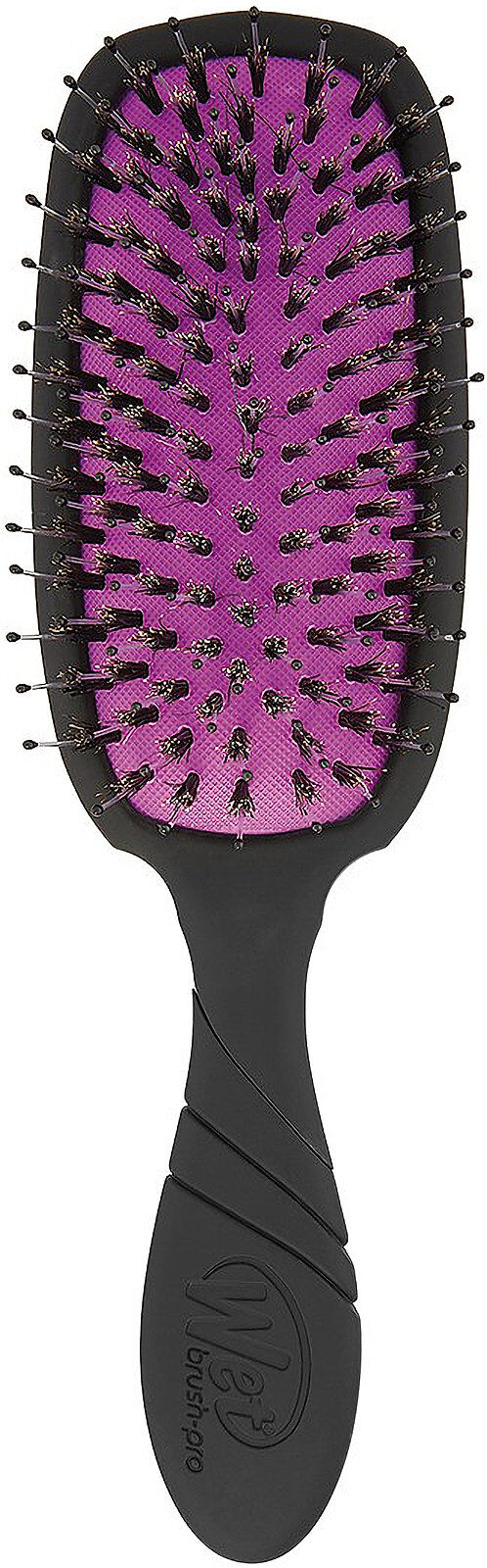 Wetbrush Pro Shine Enhancer Beauty WOMEN Hair Hair Brushes & Combs Paddle Brush Svart Wetbrush