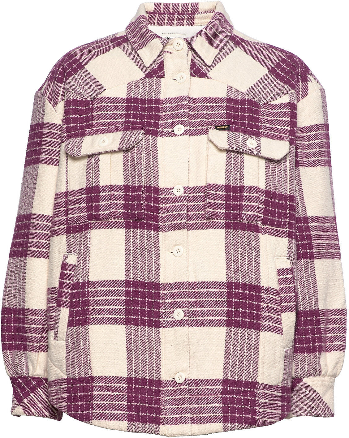 Wrangler Shacket Overshirts Multi/mønstret Wrangler