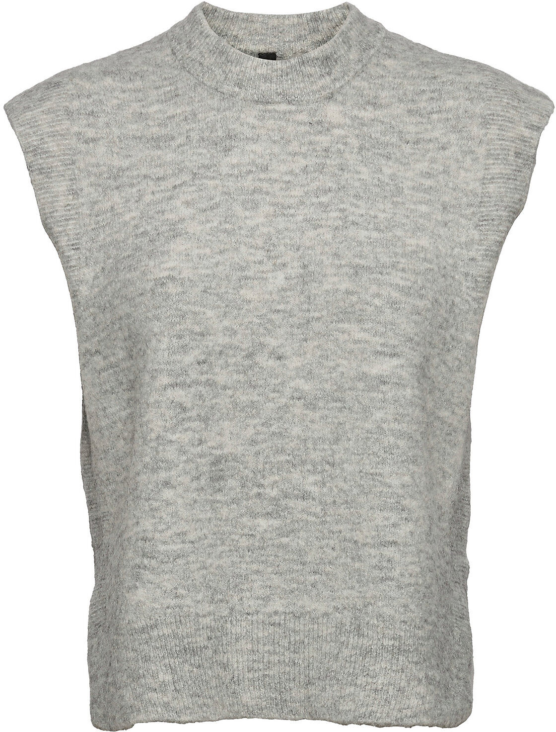 Yasalva Knit Vest S. Vests Knitted Vests Grå YAS