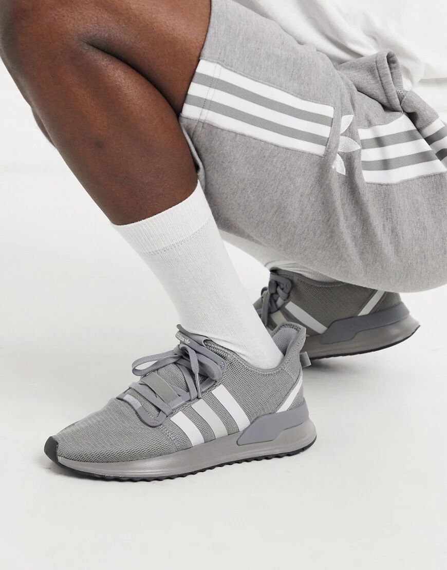 adidas Originals u-path run trainers in grey  Grey
