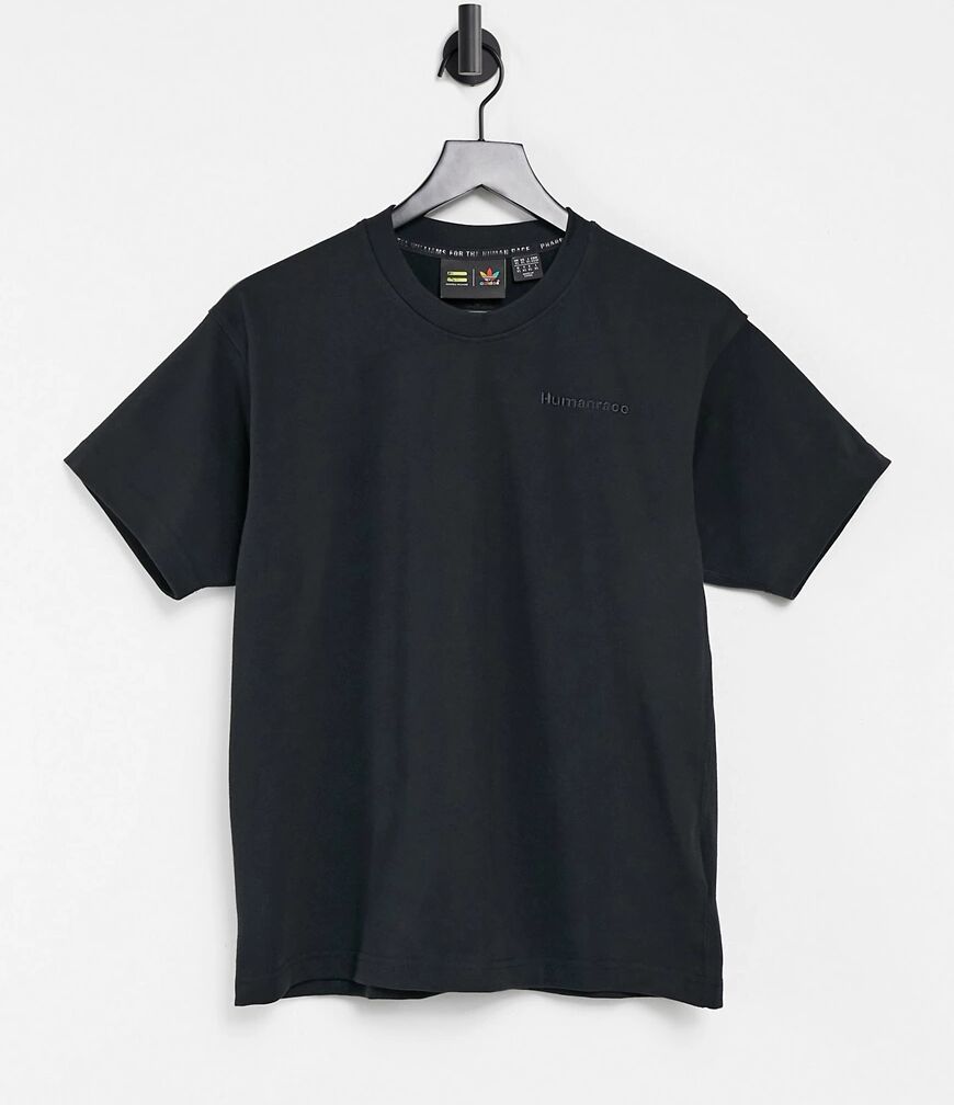 adidas Originals x Pharrell Williams premium t-shirt in black  Black