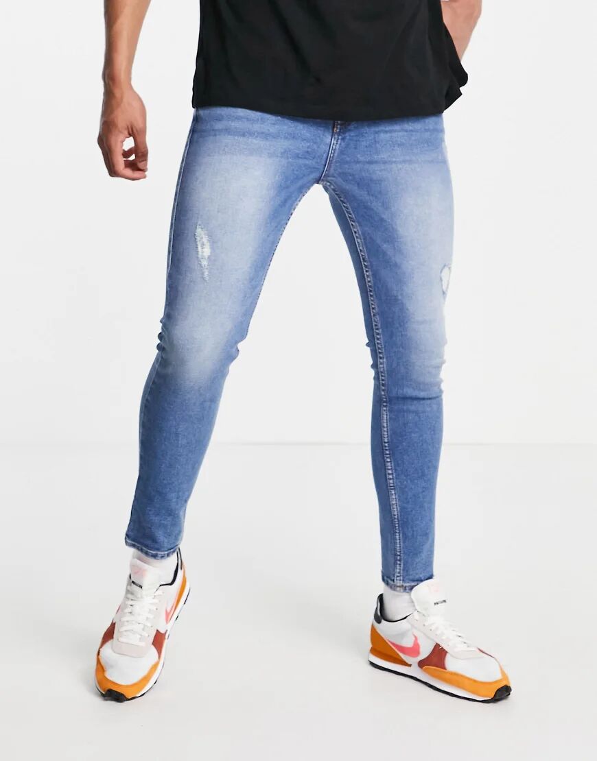 Aeropostale super skinny fit jeans-Blue  Blue