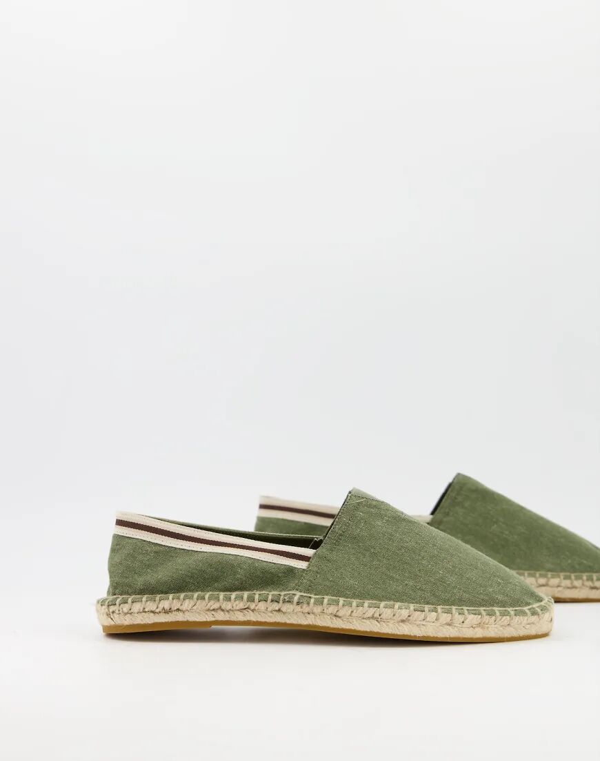 Aldo aydon espadrilles in khaki-Green  Green