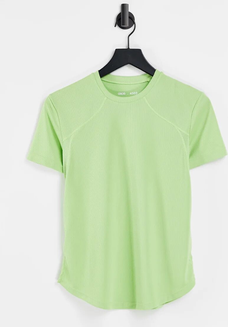 ASOS 4505 icon performance t-shirt-Green  Green