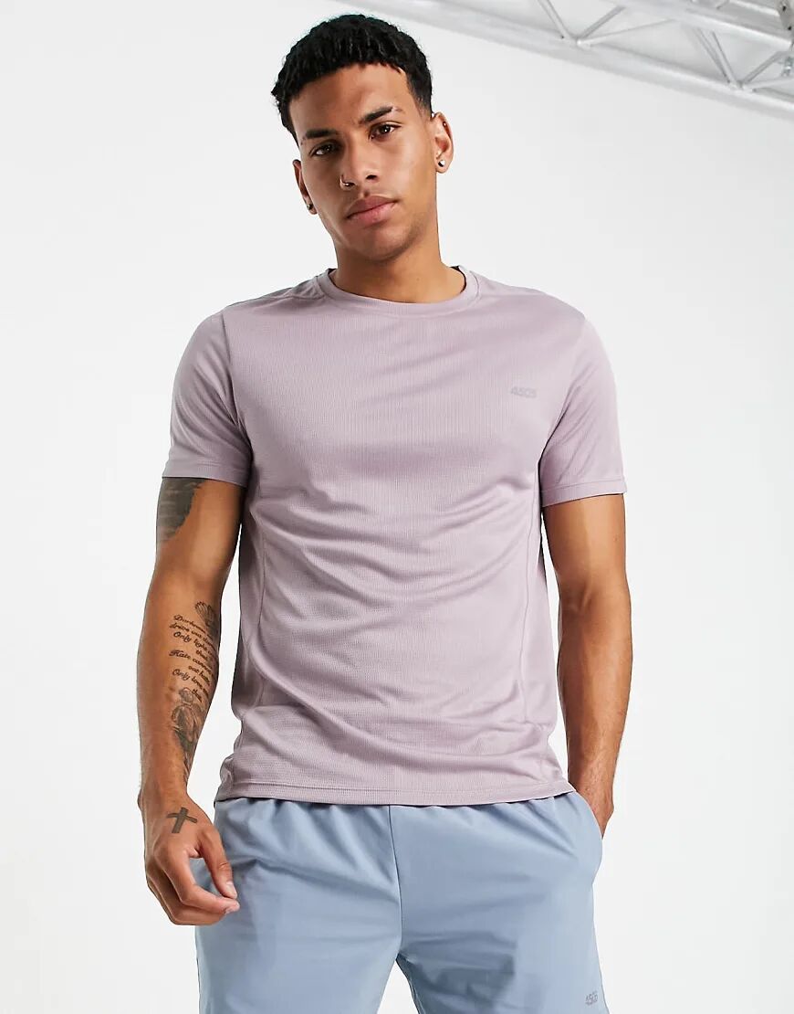 ASOS 4505 icon training t-shirt with quick dry in lilac-Purple  Purple