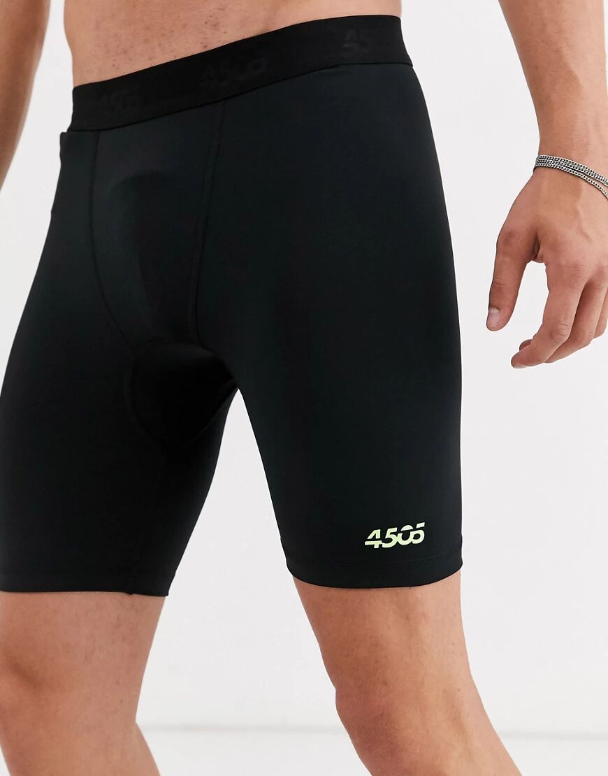 ASOS 4505 icon training tights in short length with quick dry in black  Black