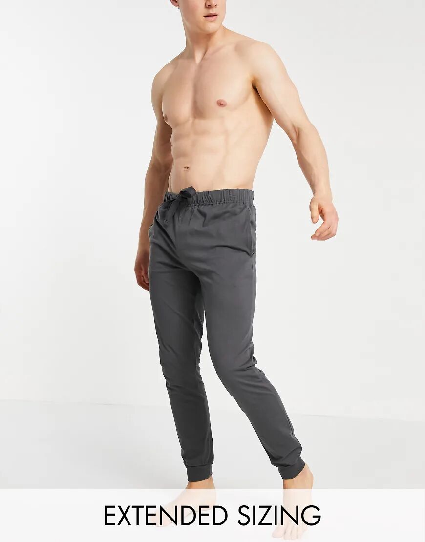 ASOS DESIGN lounge jogger in washed black  Black