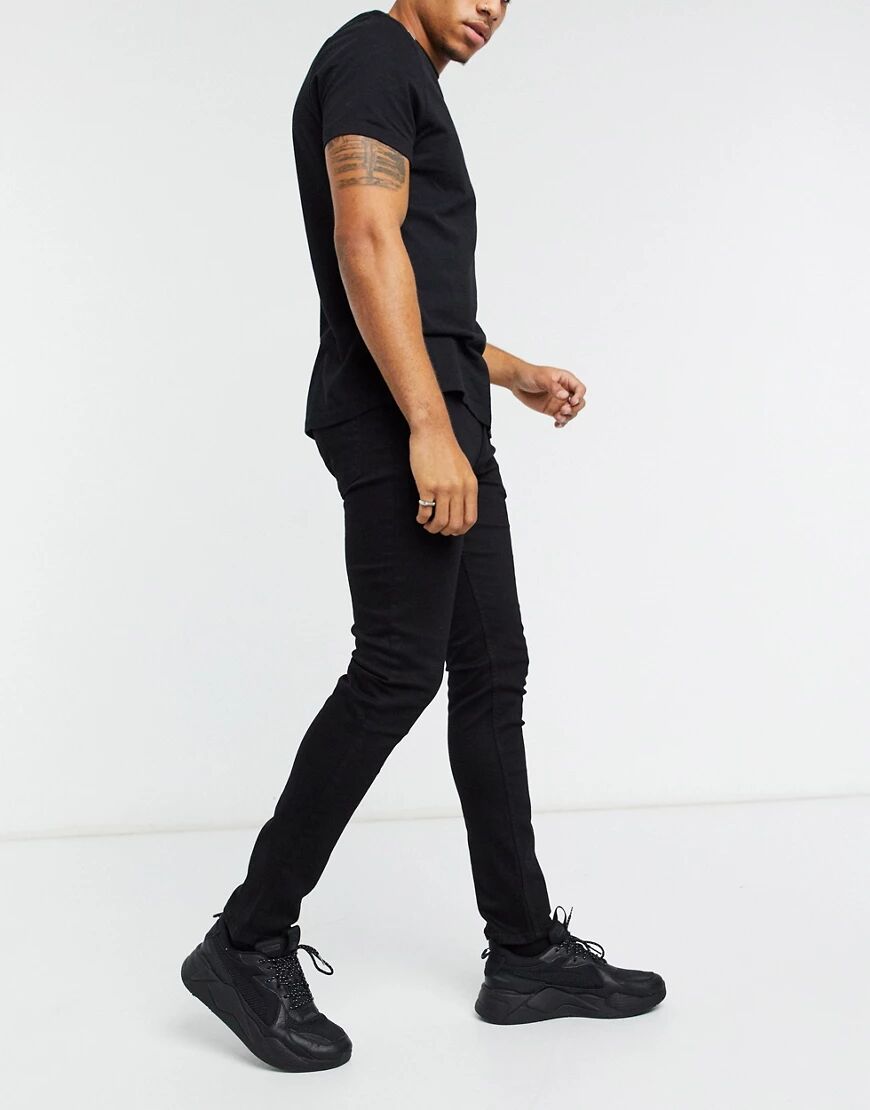 ASOS DESIGN skinny jeans in black  Black