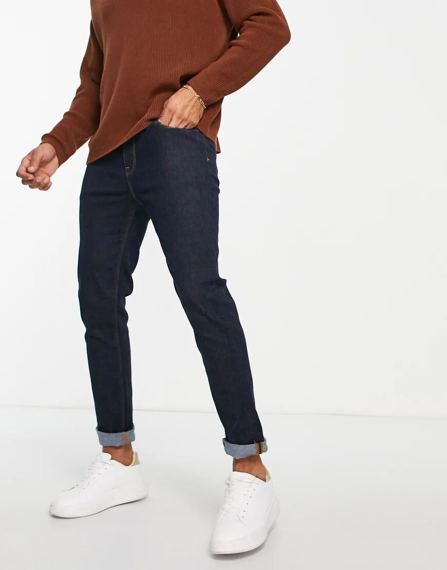 ASOS DESIGN skinny jeans in indigo-Blue  Blue