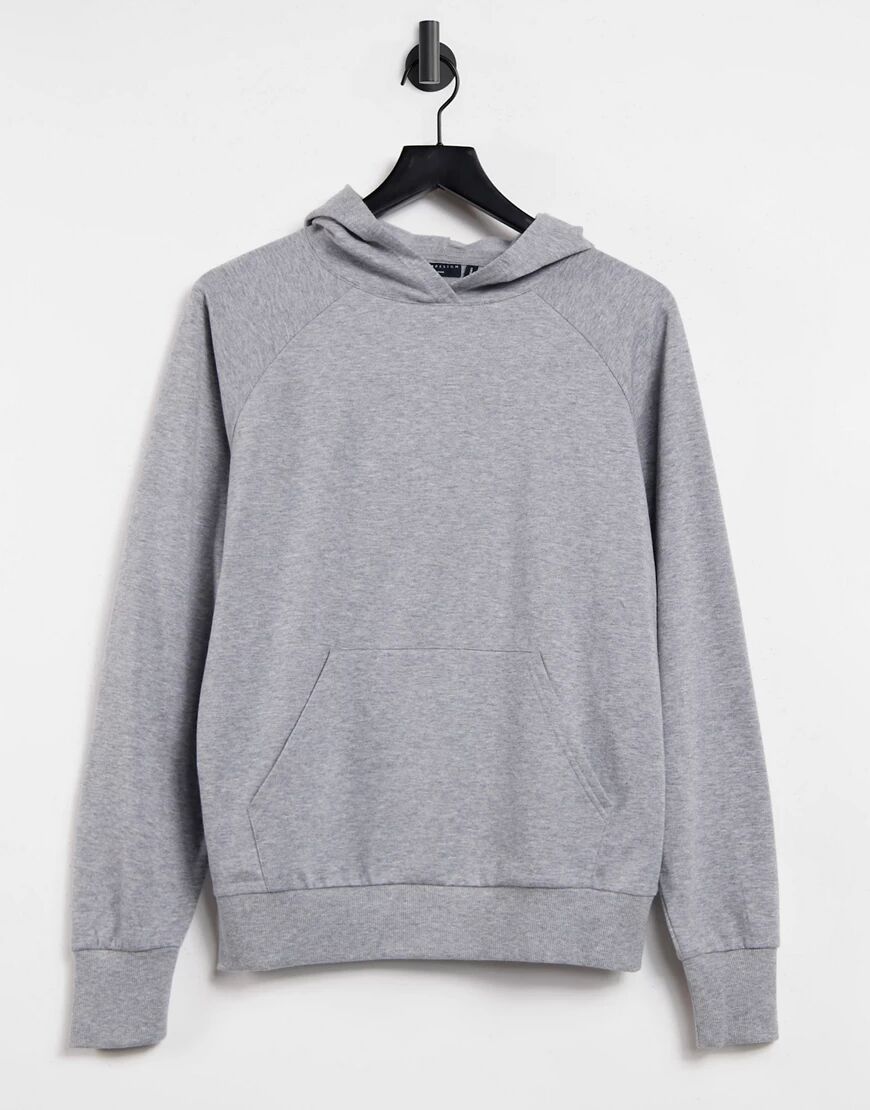 ASOS DESIGN ultimate hoodie in grey marl  Grey