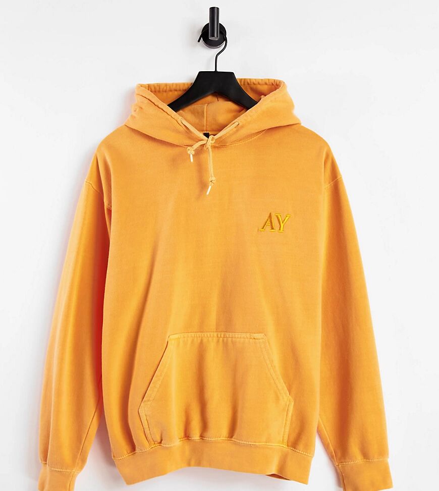 ASYOU branded hoodie in orange  Orange