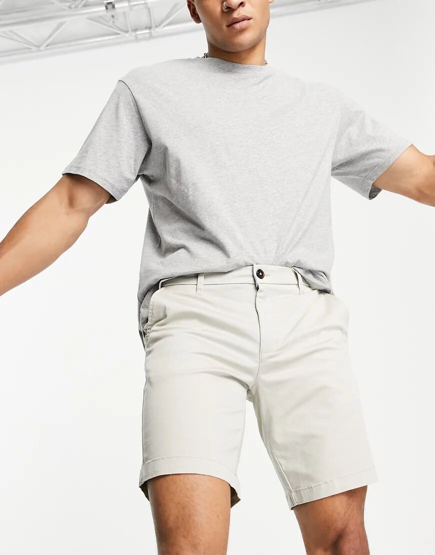 Ben Sherman stretch chino shorts-Neutral  Neutral