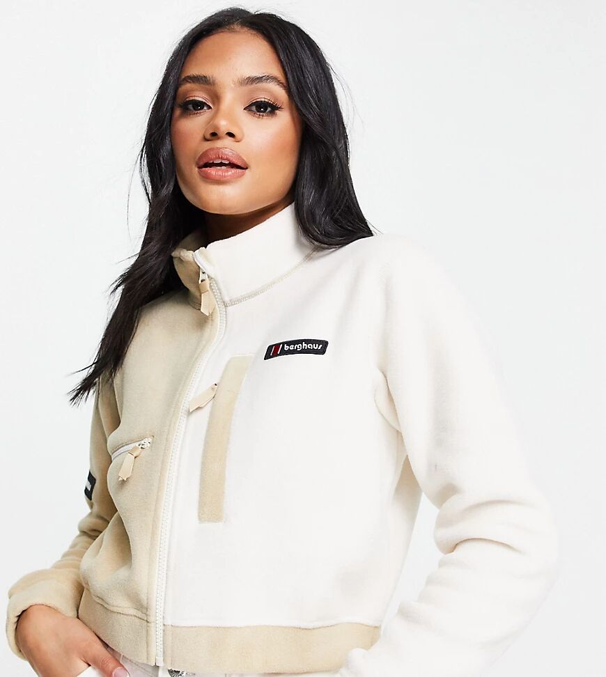 Berghaus Co-ord cropped fleece in beige Exclusive at ASOS-Neutral  Neutral