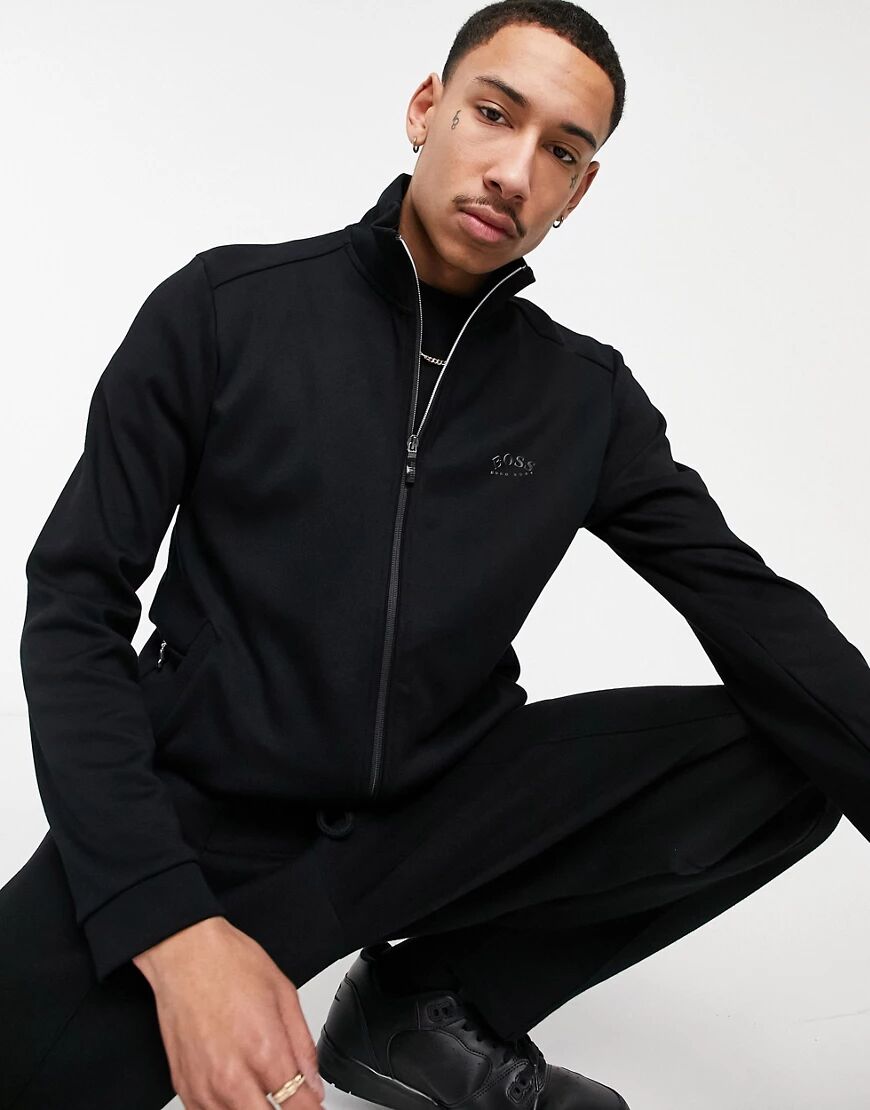 BOSS Athleisure Skaz track sweat in black  Black