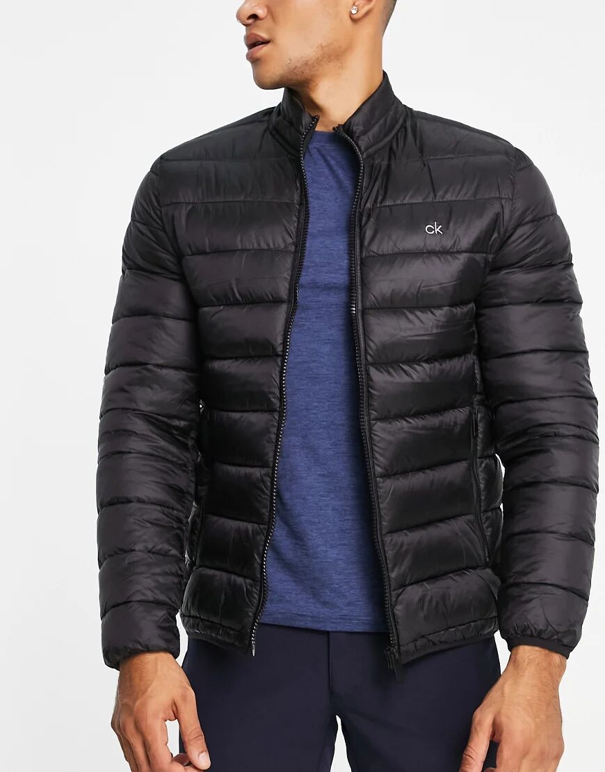 Calvin Klein Golf Conductor padded jacket in black exclusive to asos  Black