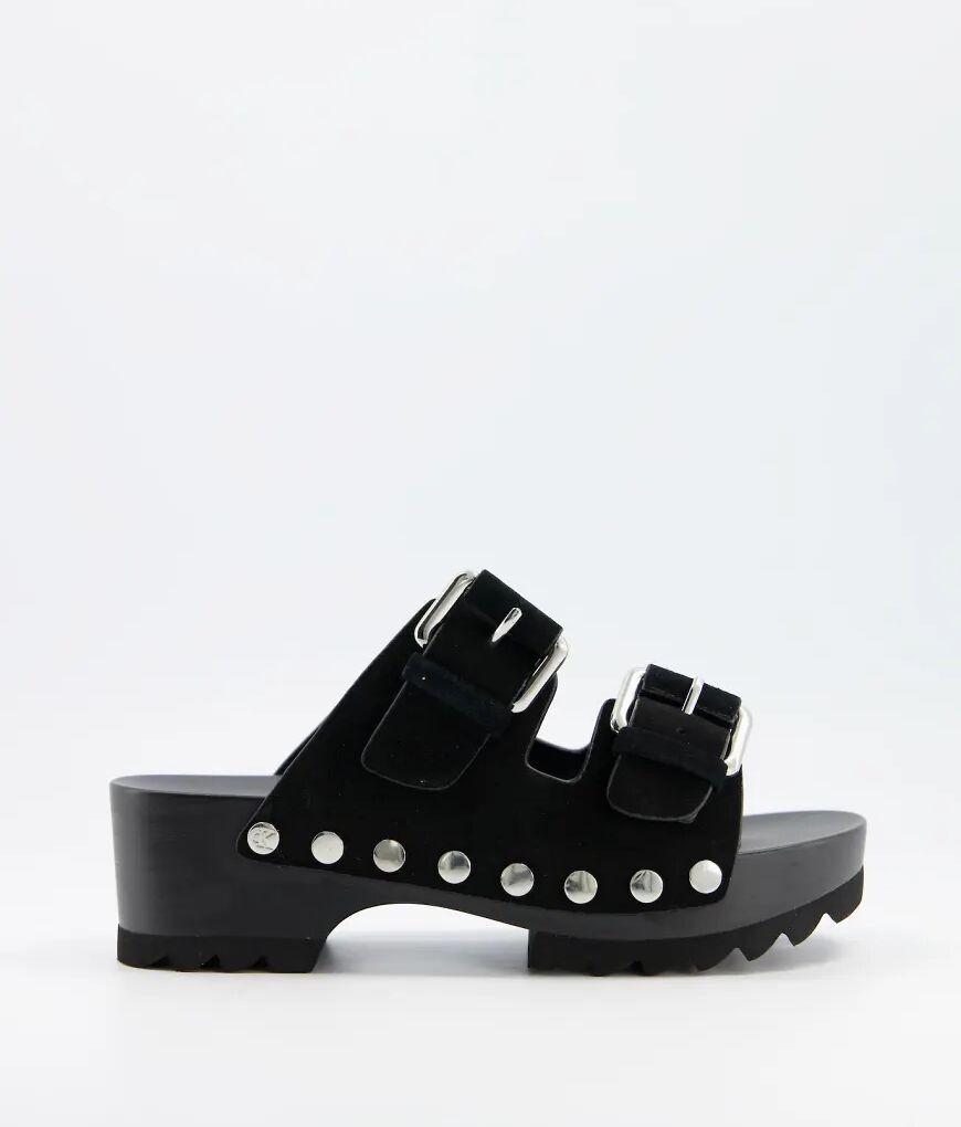 Calvin Klein Jeans vancy sandals in black  Black