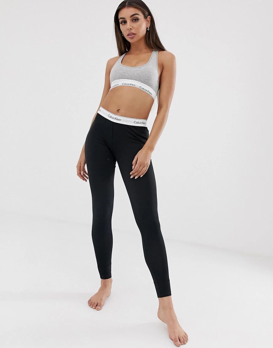 Calvin Klein modern cotton legging-Black  Black