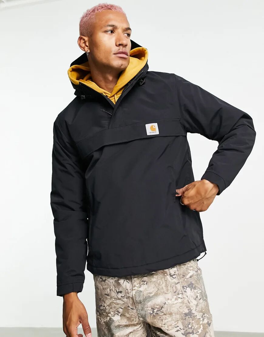 Carhartt WIP winter nimbus pullover jacket in black  Black