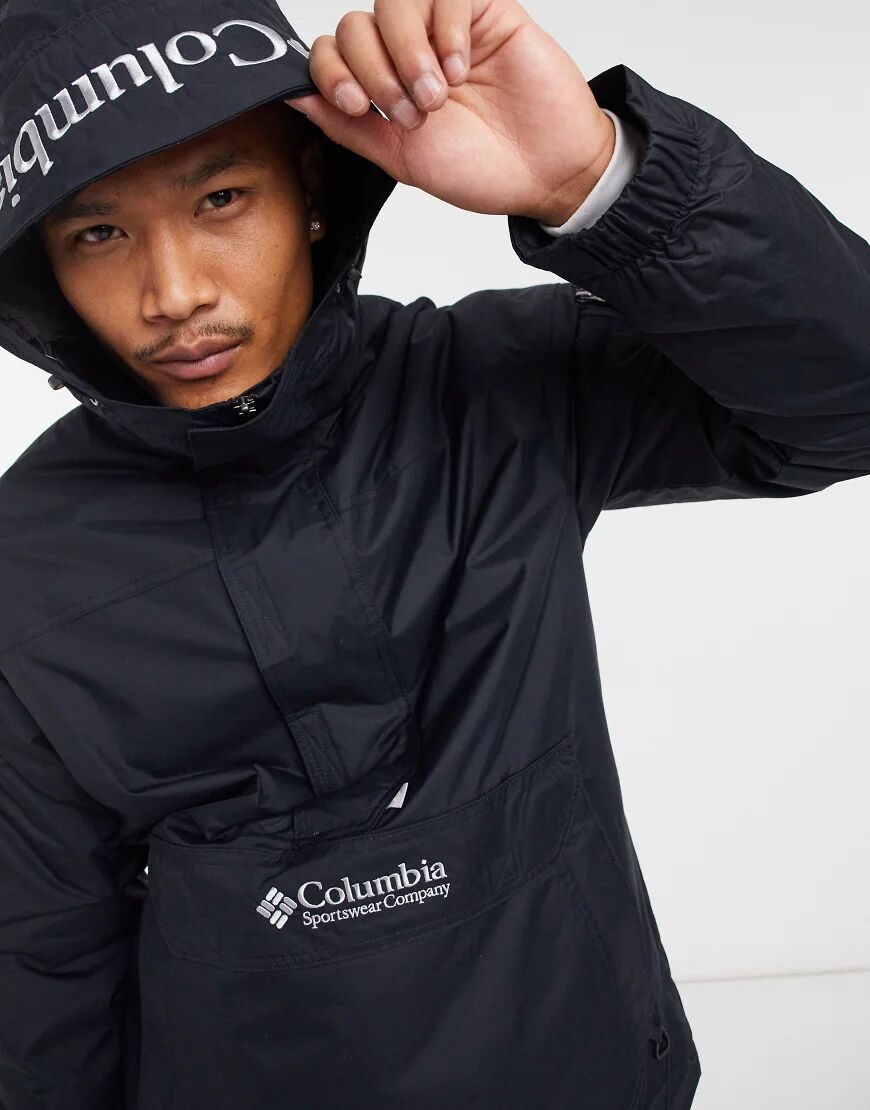 Columbia Challenger Pullover jacket in black  Black