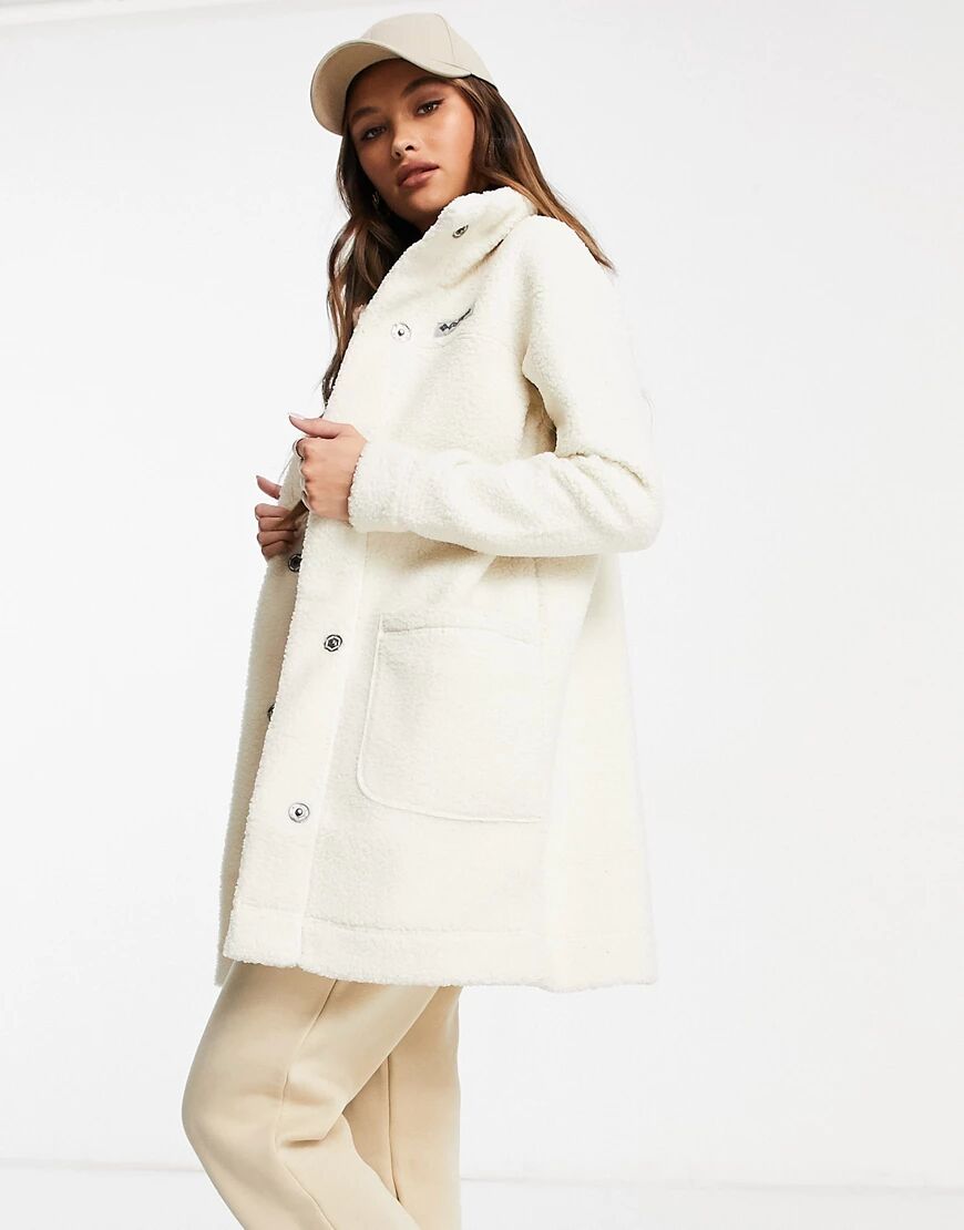 Columbia Panorama long jacket in cream-Neutral  Neutral