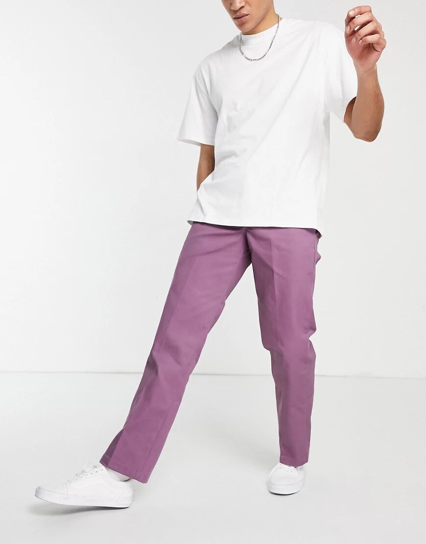 Dickies 872 slim fit work pant in purple  Purple