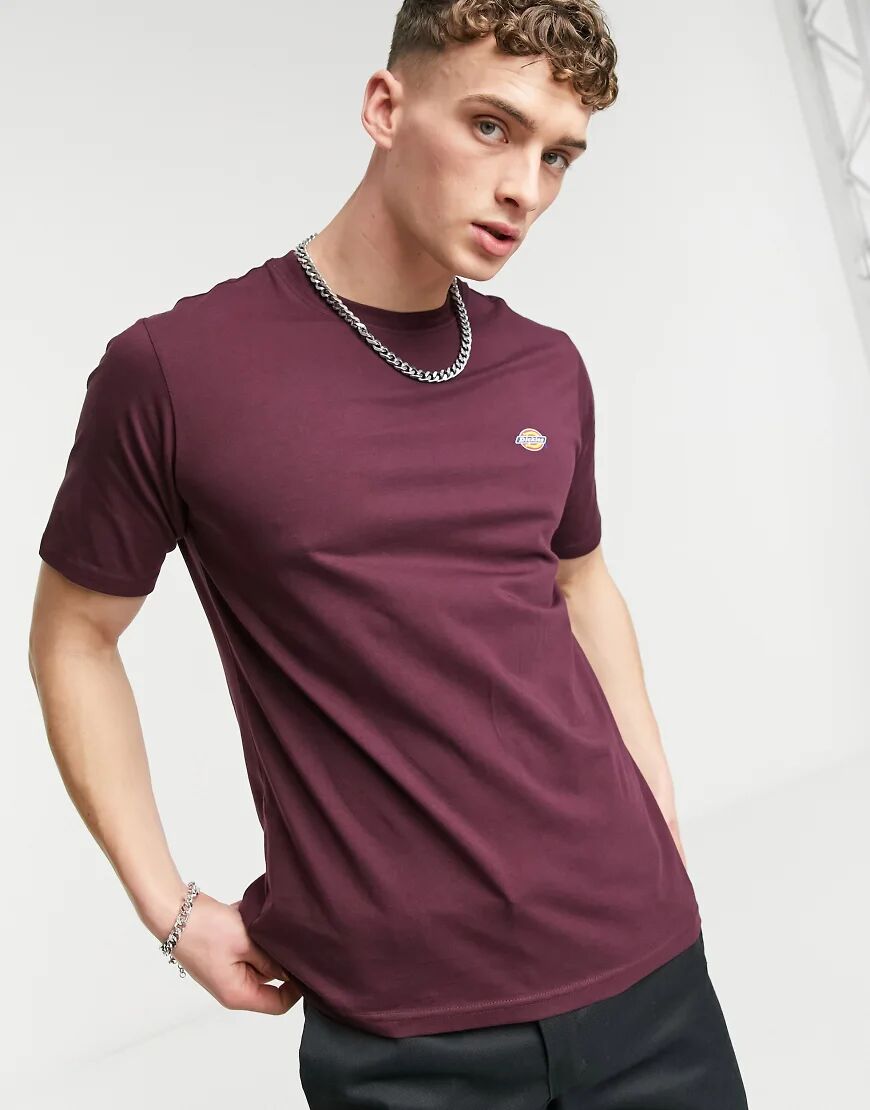 Dickies Mapleton t-shirt in maroon-Red  Red