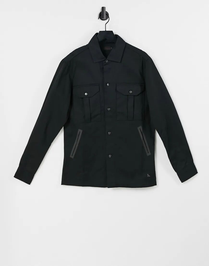 DR MARTENS Overshirt-Black  Black