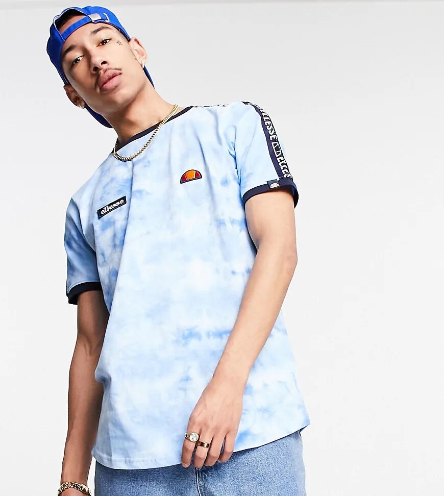 Ellesse fede tie dye t-shirt in blue exclusive to ASOS  Blue