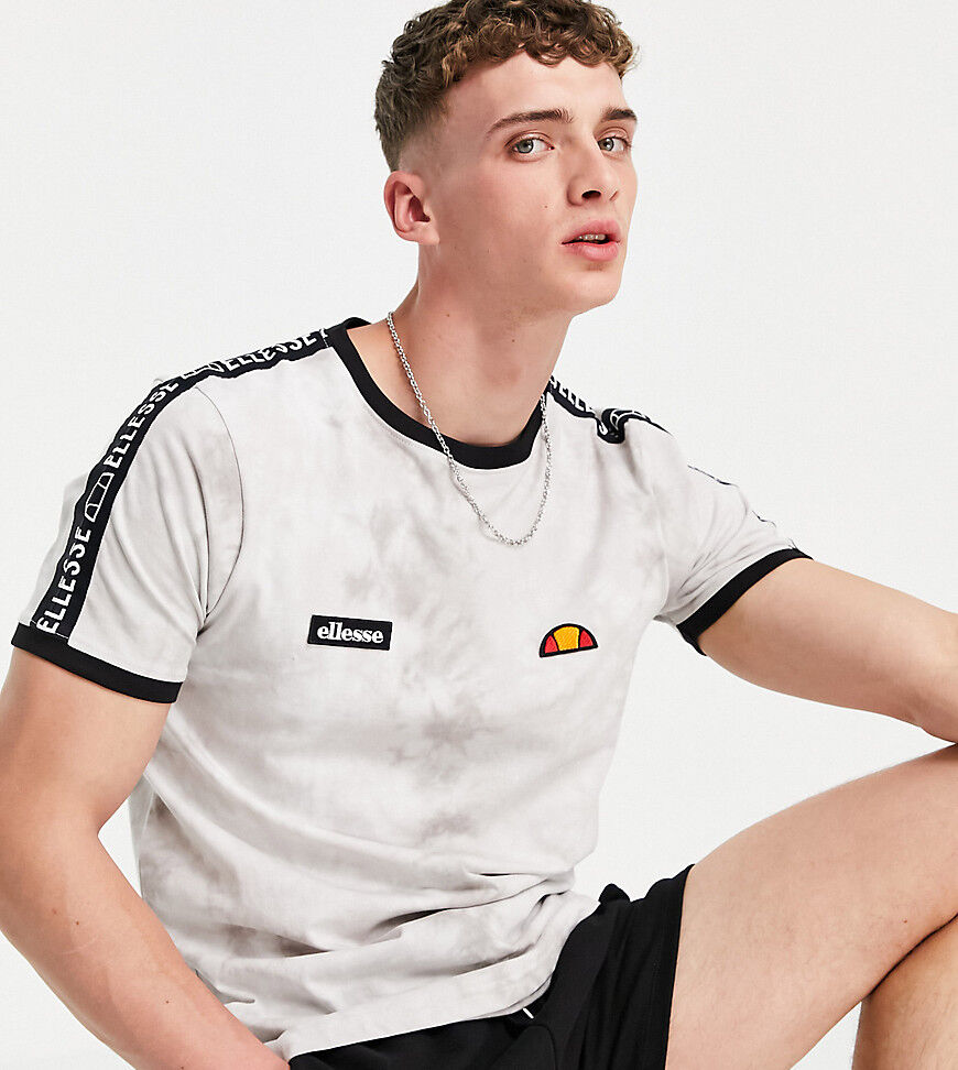 Ellesse fede tie dye t-shirt in grey exclusive to ASOS  Grey