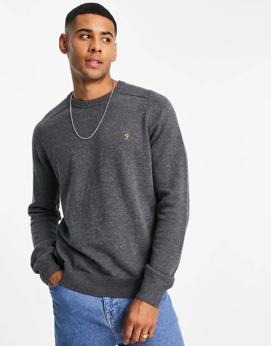 Farah Addison jumper in grey  Grey