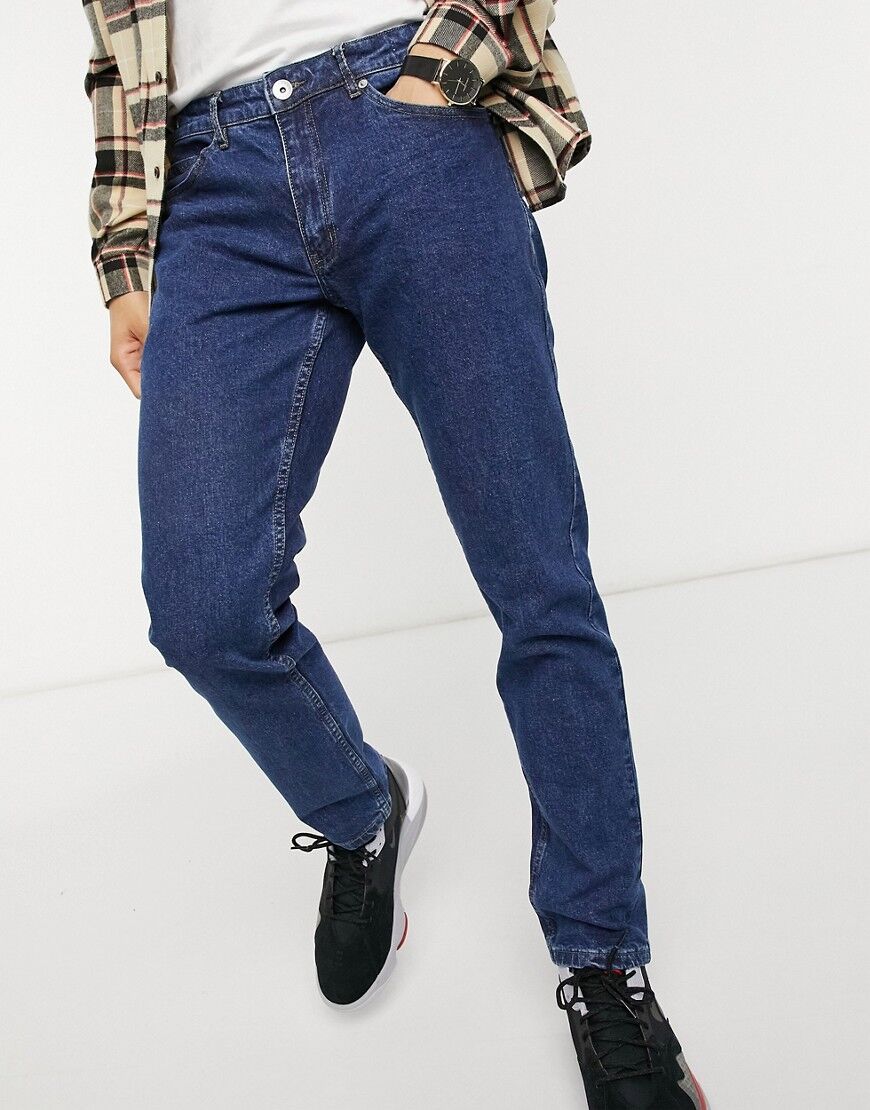 Farah Elm stretch denim jean in vintage blue  Blue