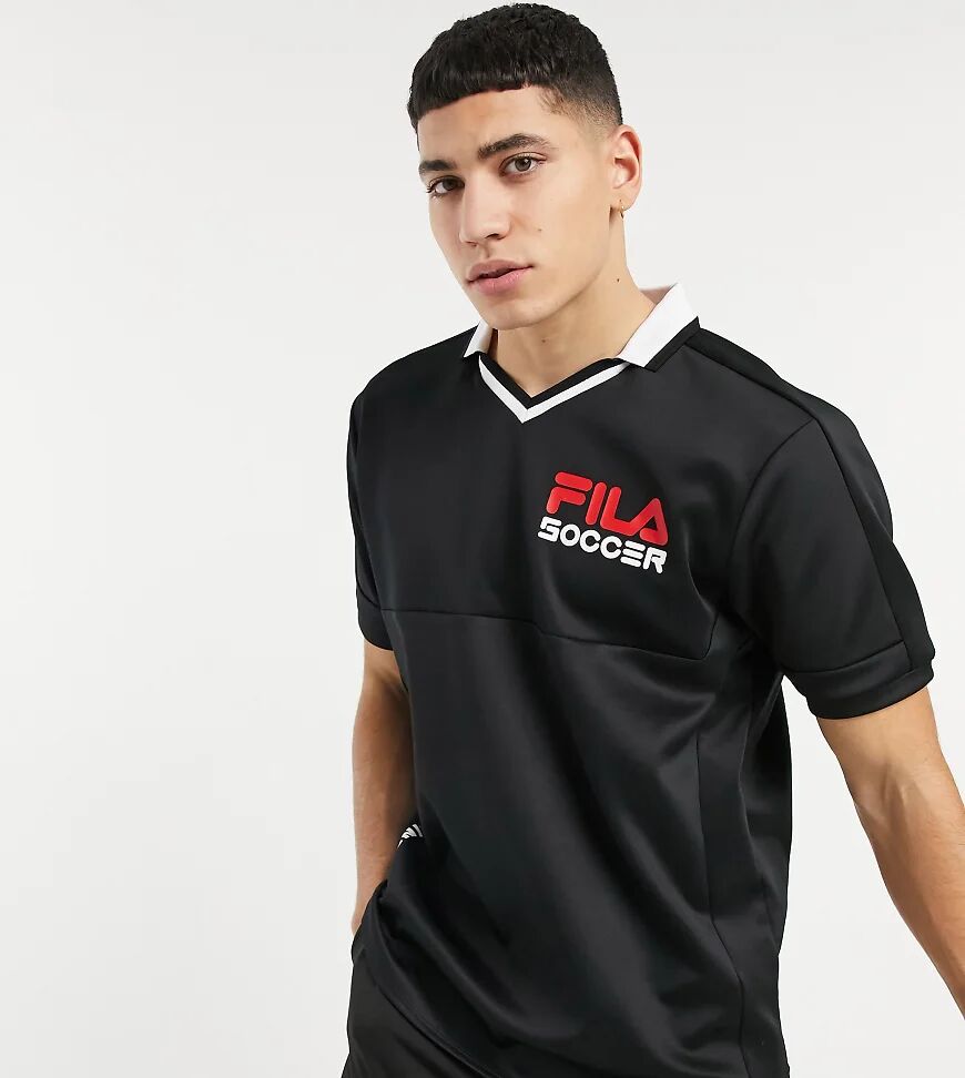 Fila retro football shirt in navy exclusive to ASOS  Navy