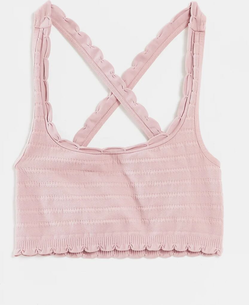 Free People salida seamless bralet-Pink  Pink