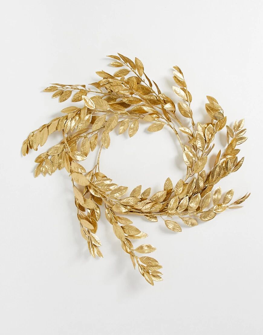 Ginger Ray foliage garland in gold  Gold