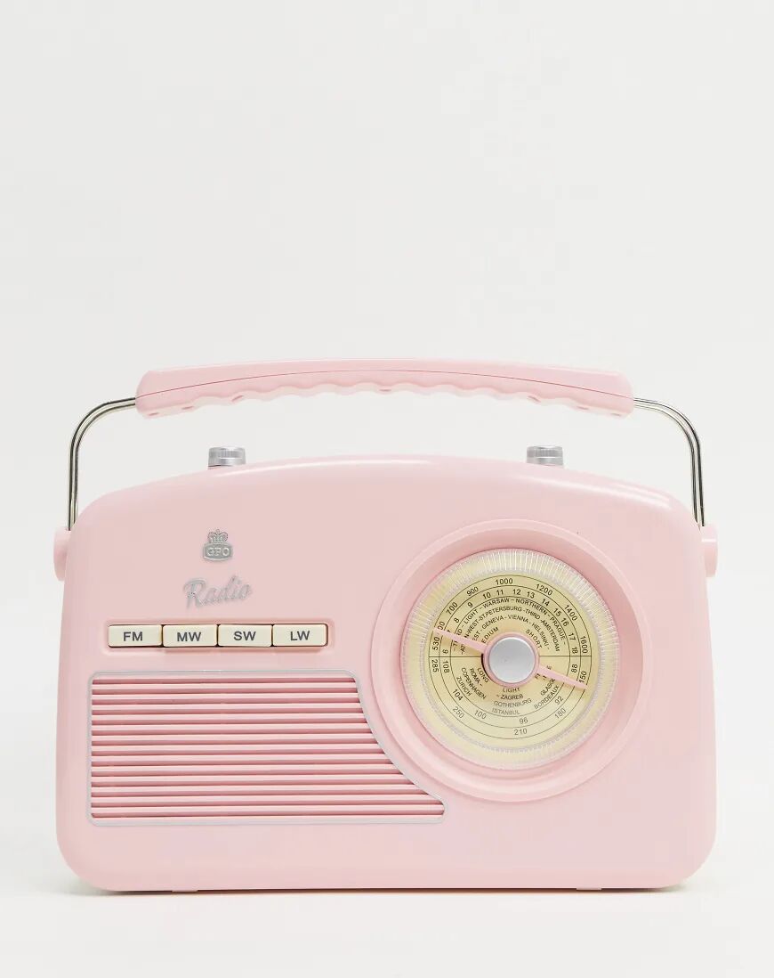 GPO Retro GPO Rydell retro radio in pink-No colour  No colour