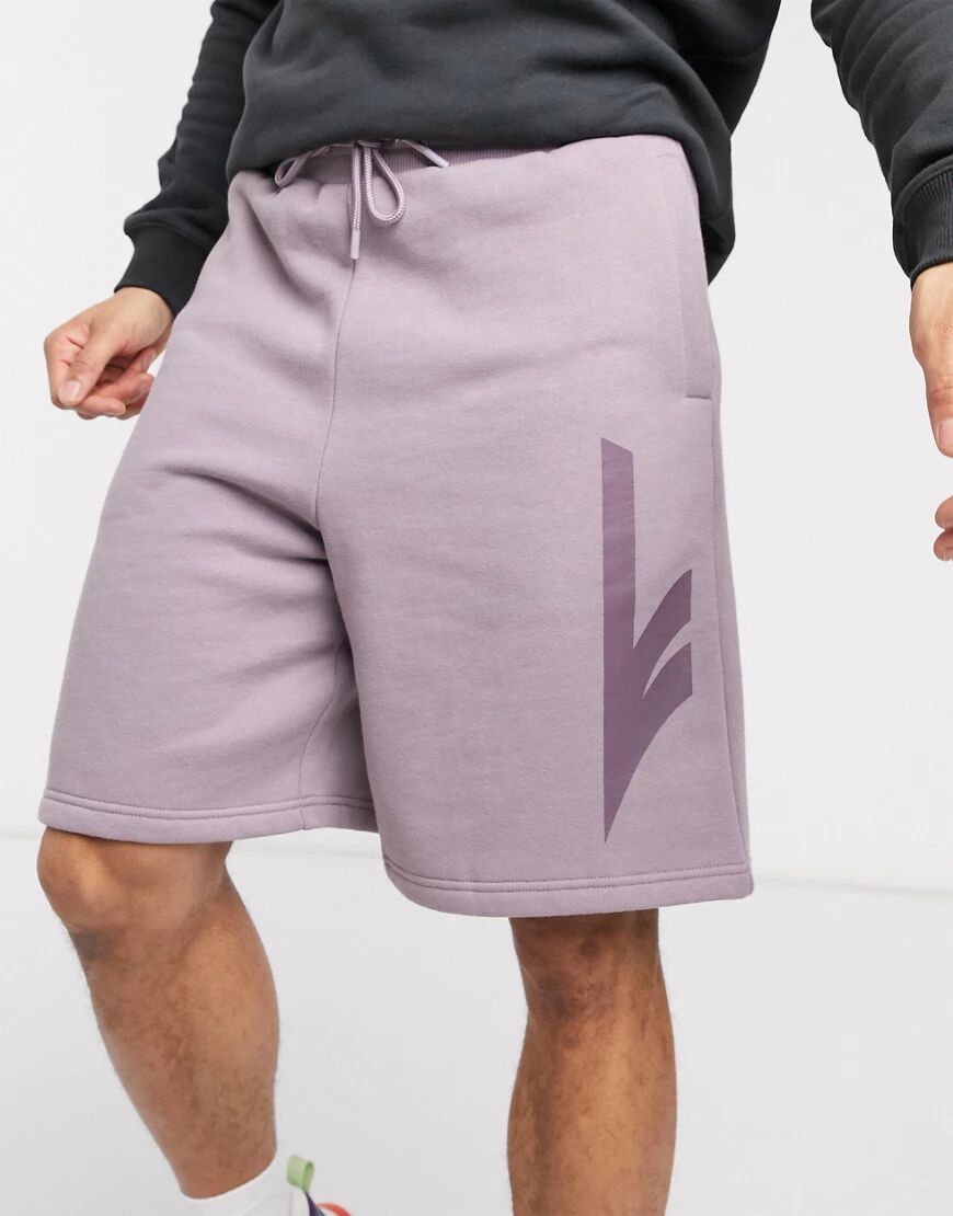 Hi-Tec sweat shorts in mauve-Purple  Purple