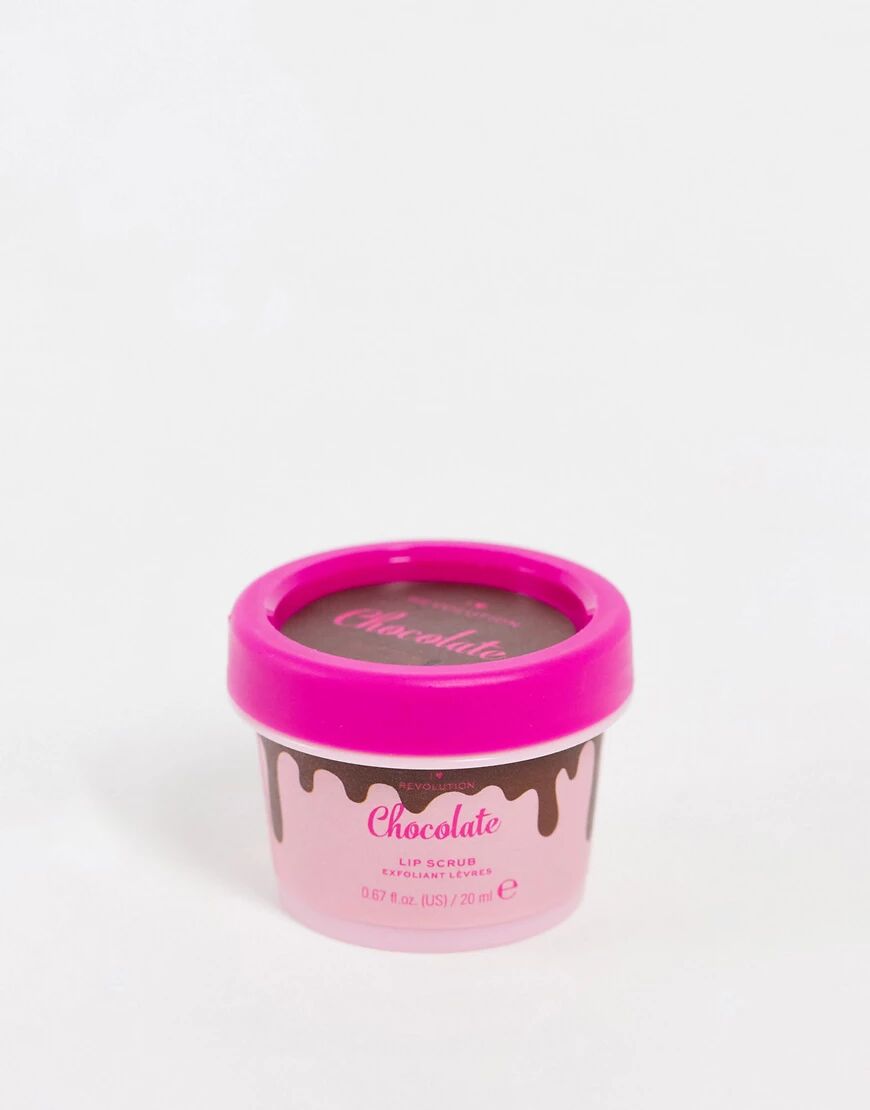 I Heart Revolution Lip Scrub Chocolate-No colour  No colour