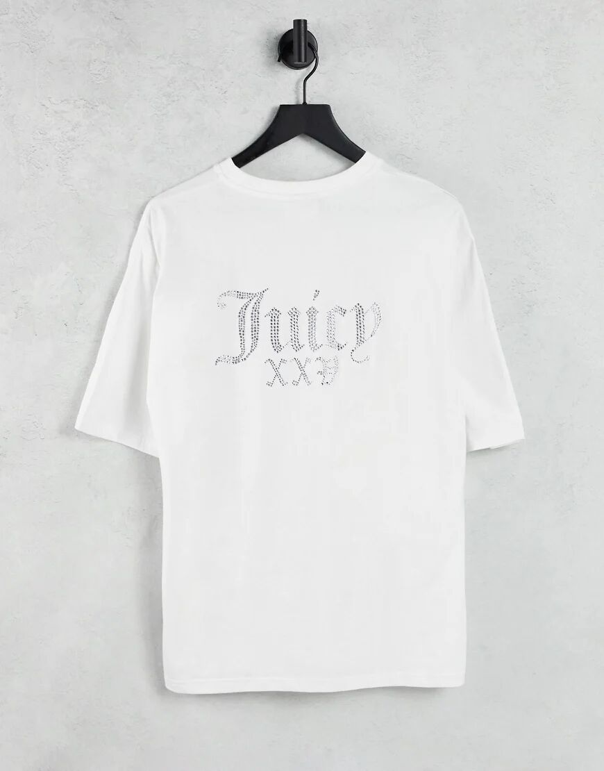 Juicy Couture anniversary numeral t-shirt white  White