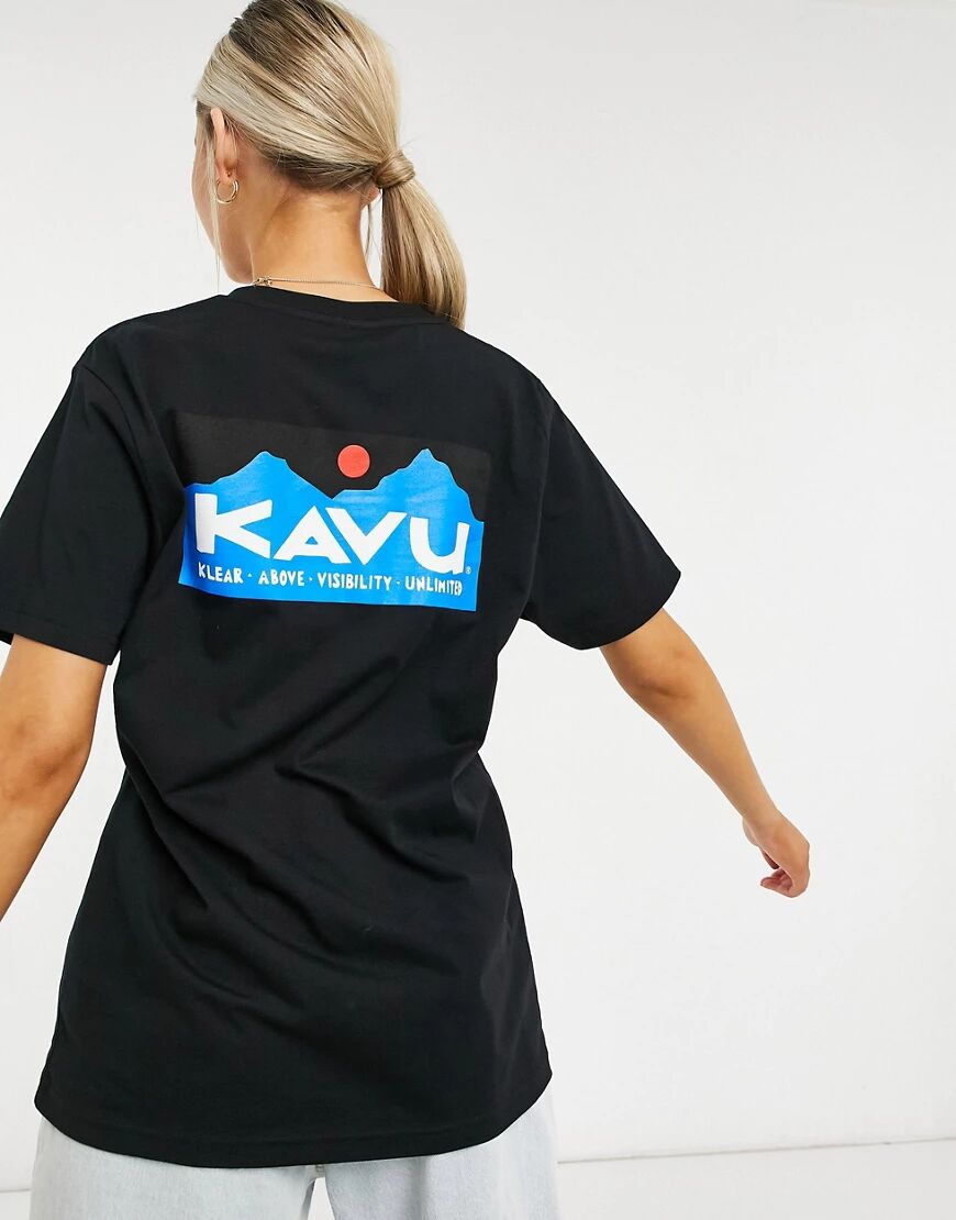 Kavu Klear Above t-shirt in black  Black