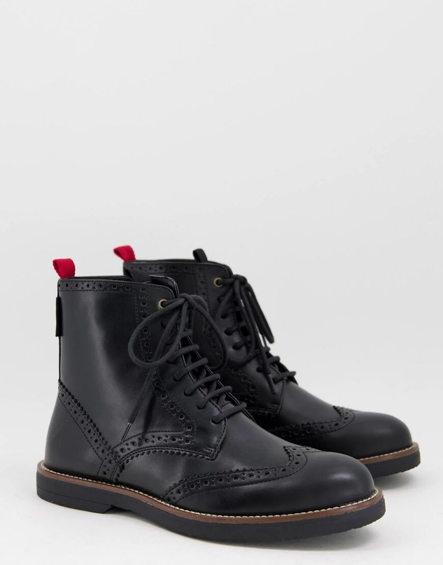 KG Kurt Geiger Kurt Geiger hurst lace up boots in black  Black