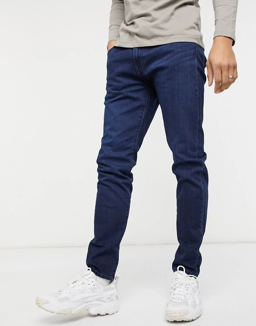 Levis Levi's 512 slim taper fit jeans in laurelhurst feelin dark overdye-Blue  Blue
