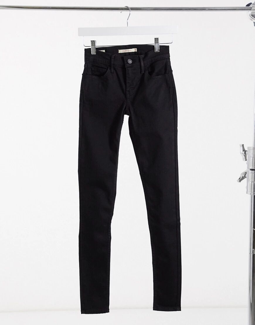 Levis Levi's 710 Innovation super skinny galaxy jeans in black  Black