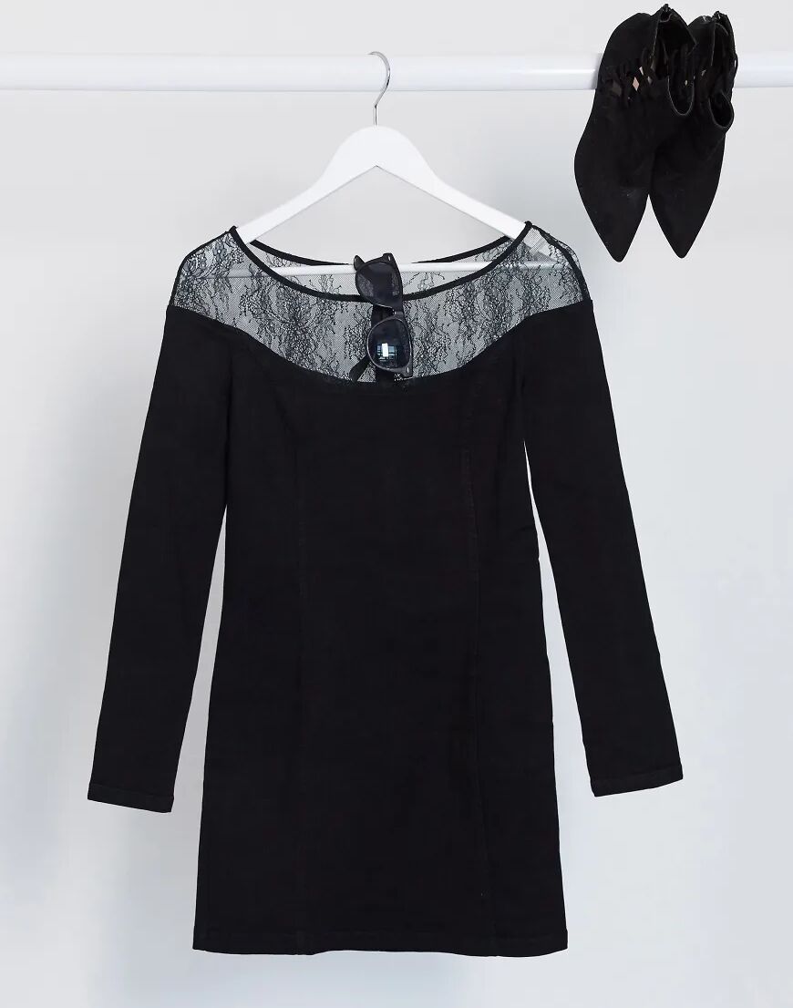 Miss Sixty Stephanie Dress-Black  Black