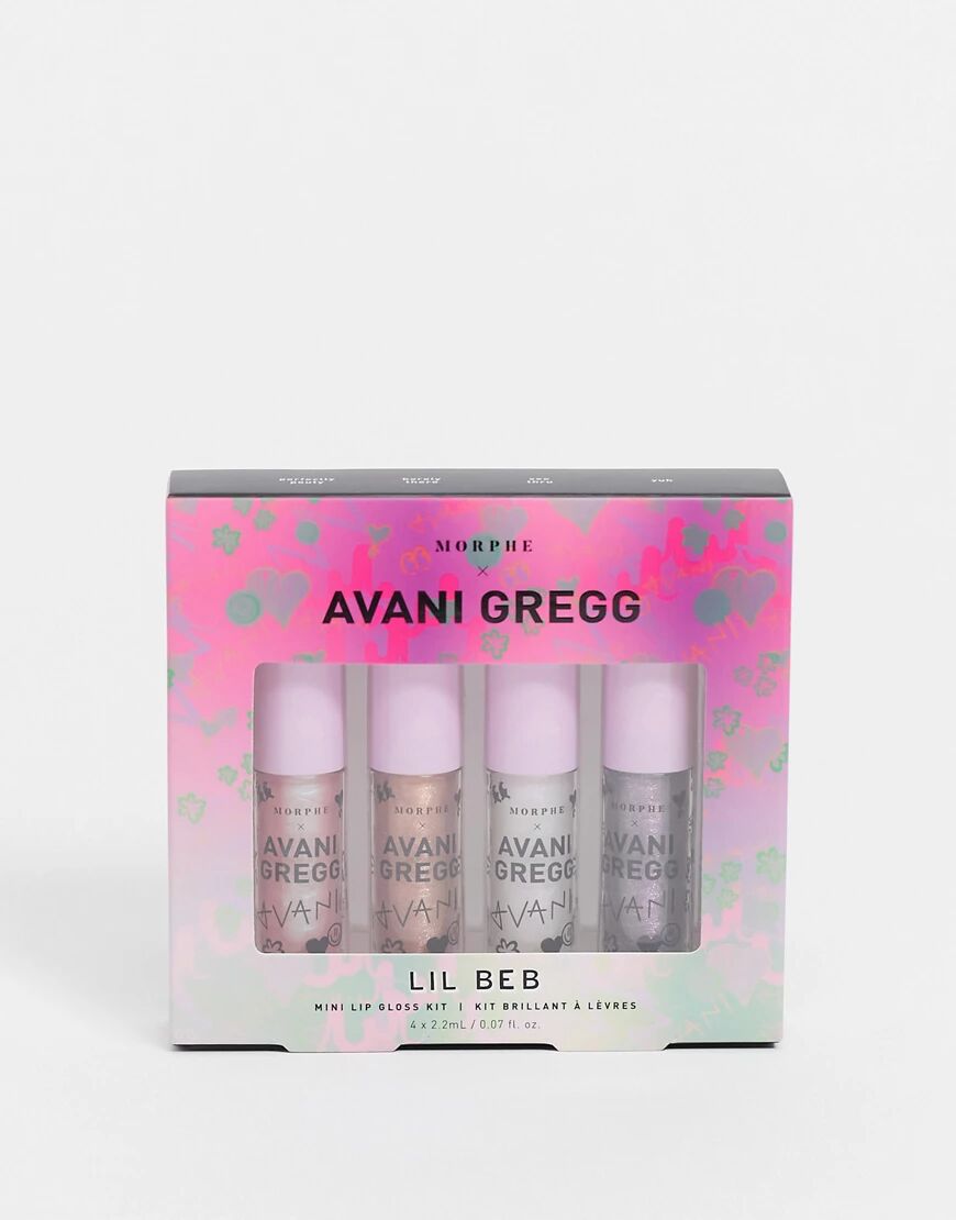 Morphe X Avani Gregg Lil Beb Mini Lipgloss Kit-No colour  No colour