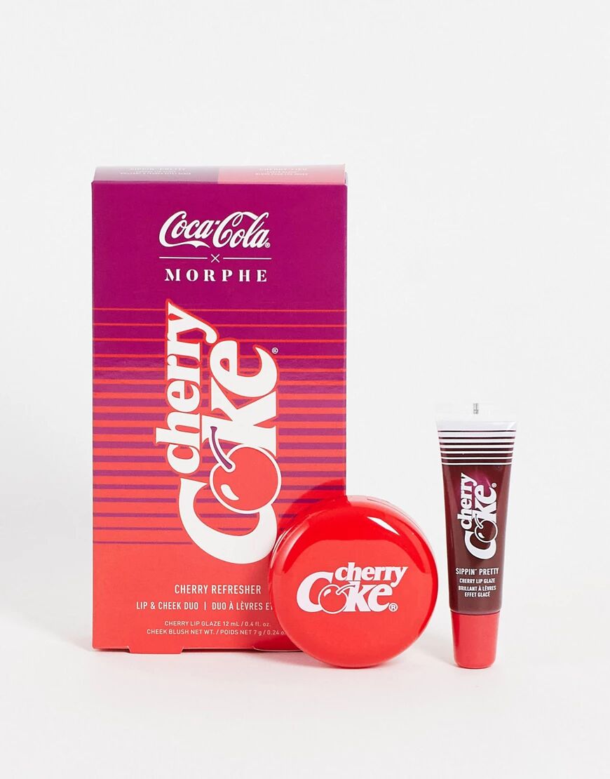 Morphe X Coca-Cola Cherry Coke Lip & Cheek Duo-Multi  Multi