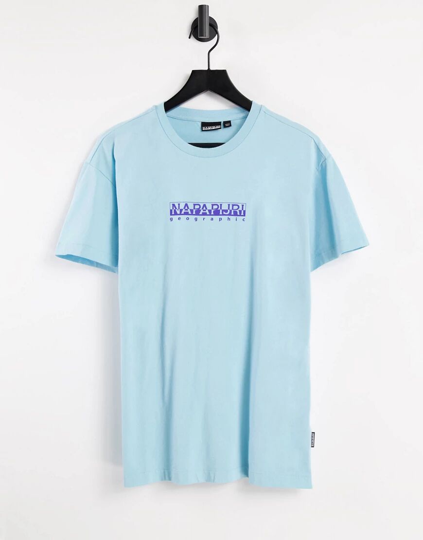 Napapijri Beatnik t-shirt in blue-Green  Green