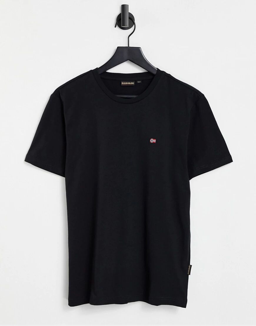 Napapijri Salis t-shirt in black  Black